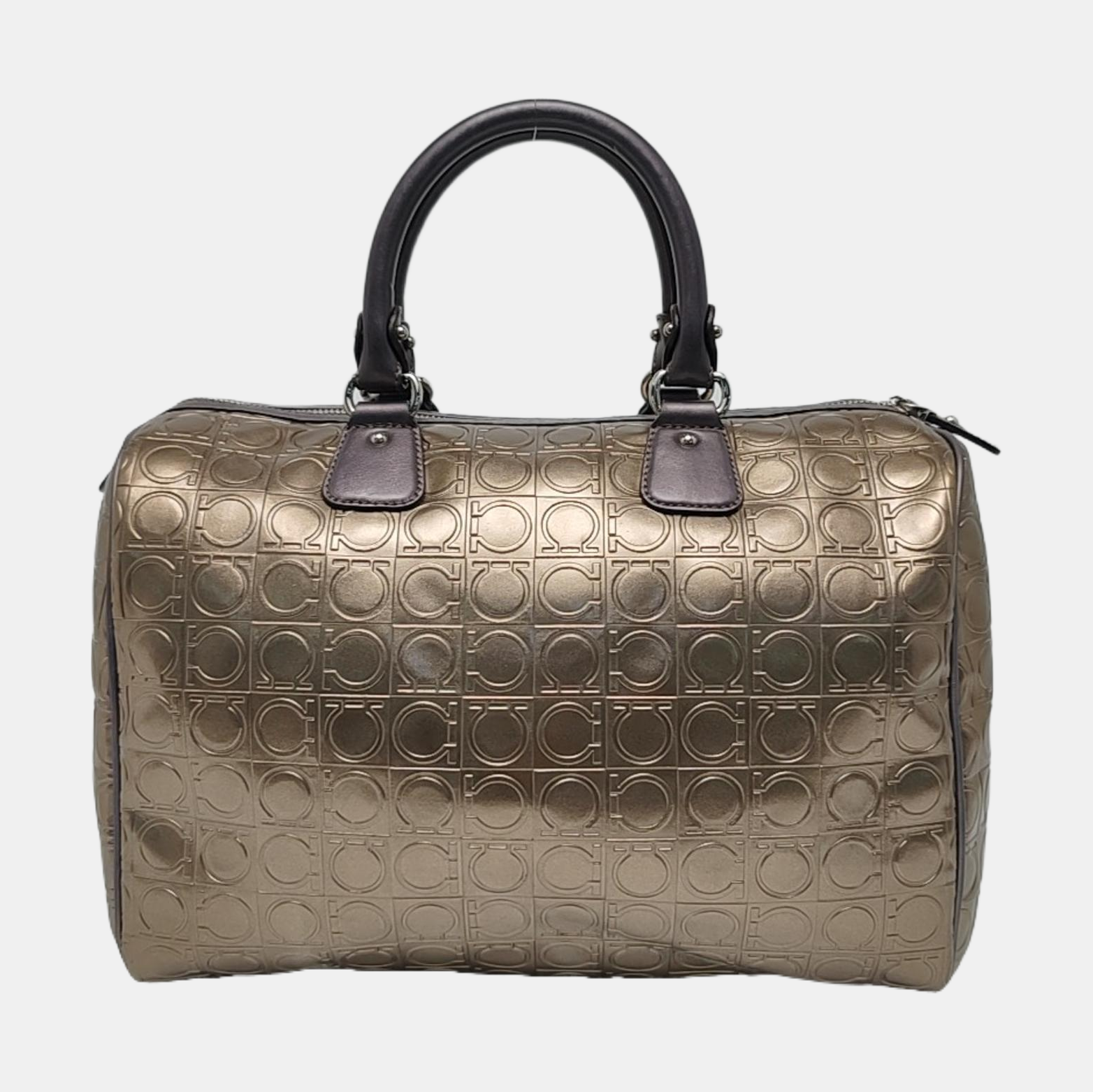 Gancini Calfskin Beige