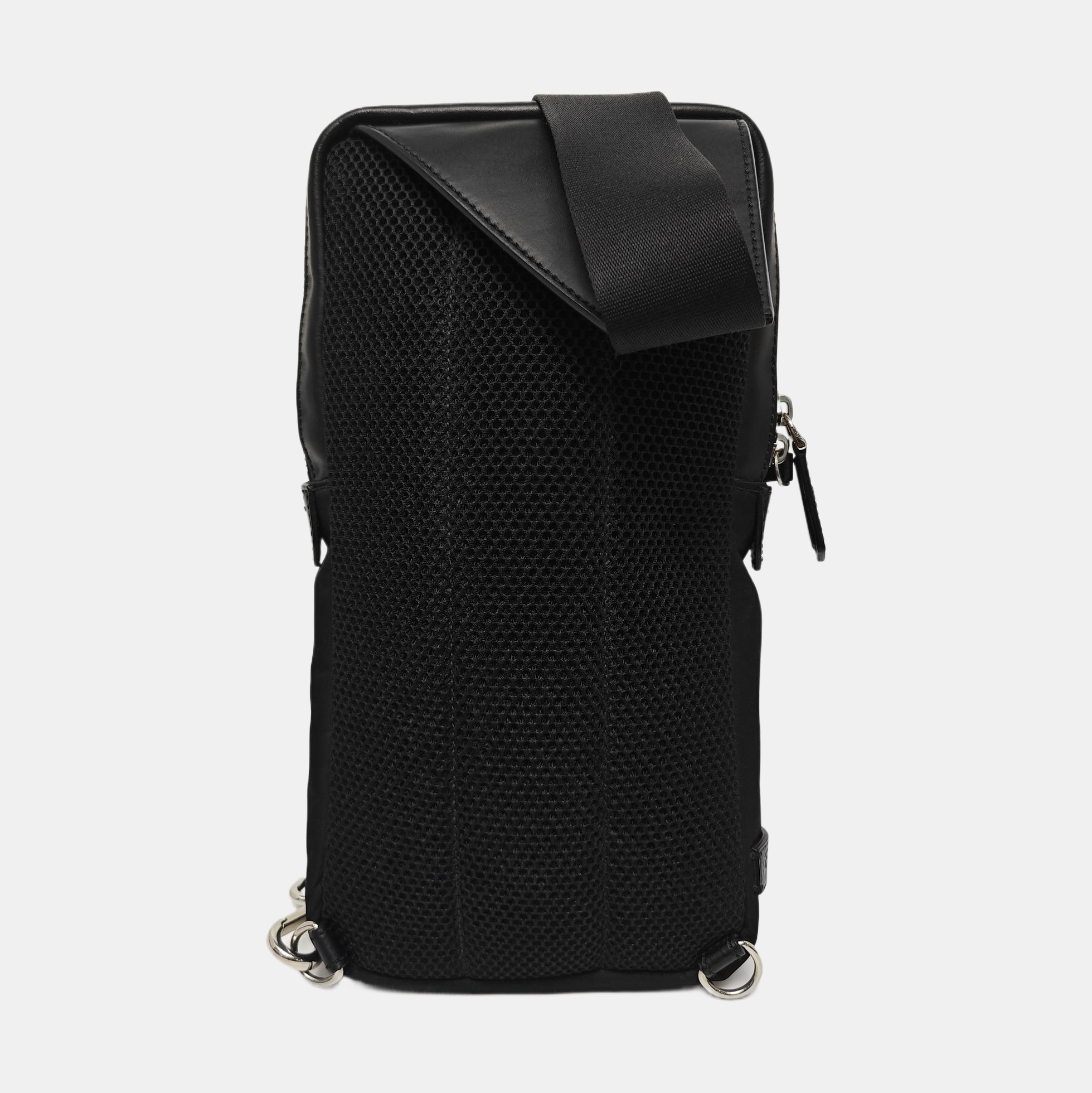 Calfskin Belt Bag Black