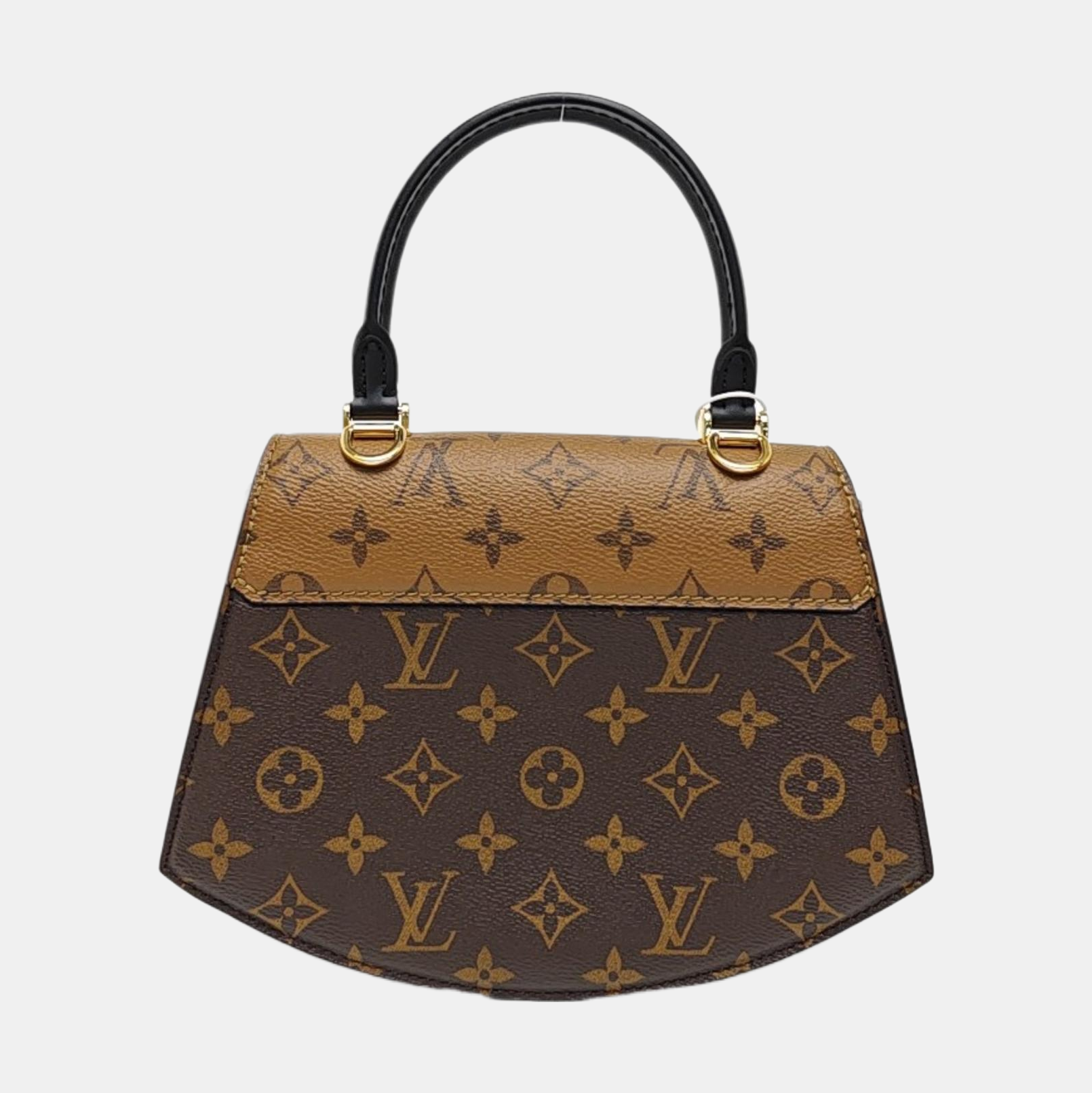 EDEN Monogram Coated Canvas Brown
