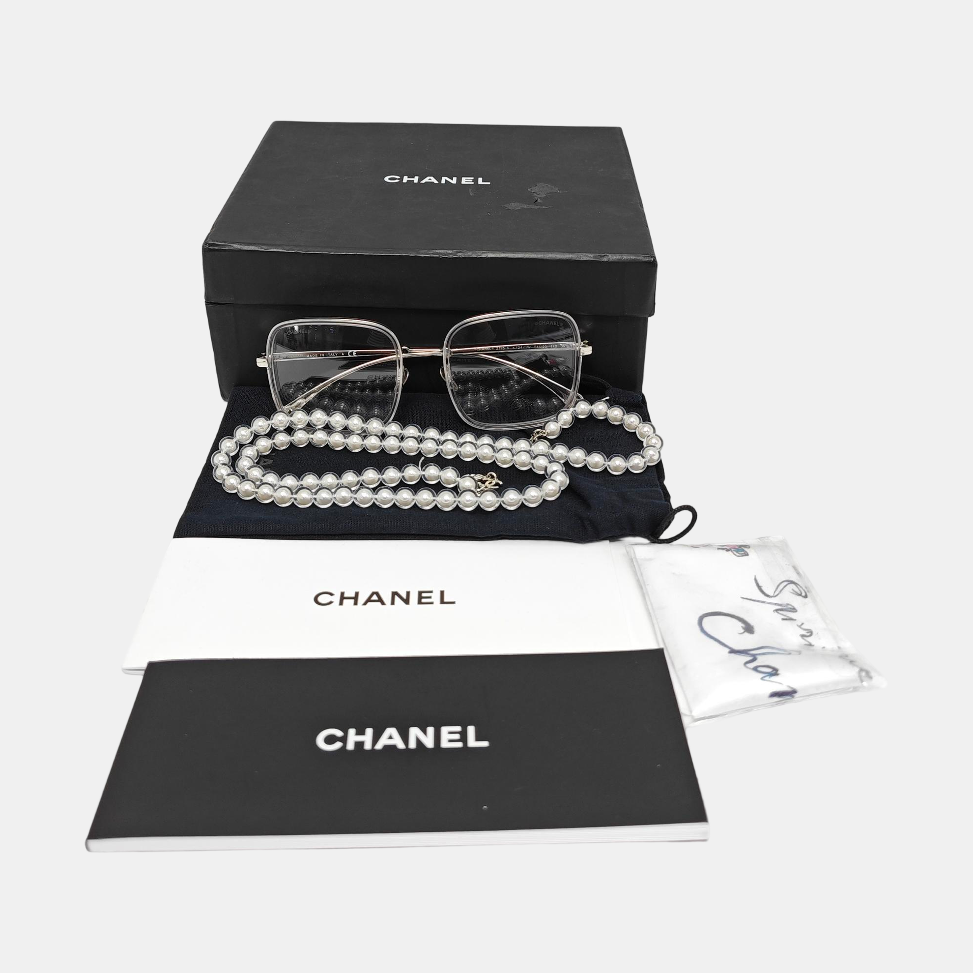 Synthetic Eyeglasses Silver