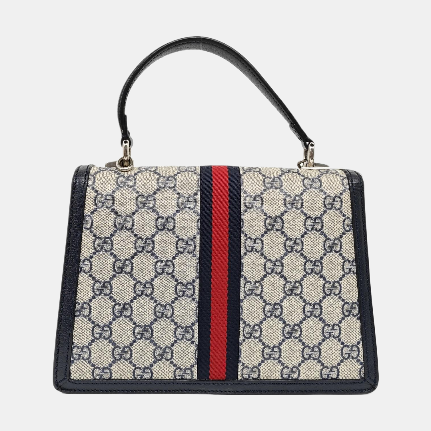 Ophidia Small Monogram Coated Canvas Beige