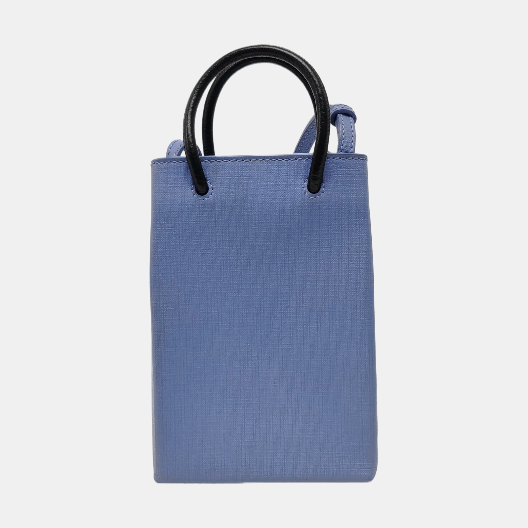 Shopping Bag Calfskin Purple
