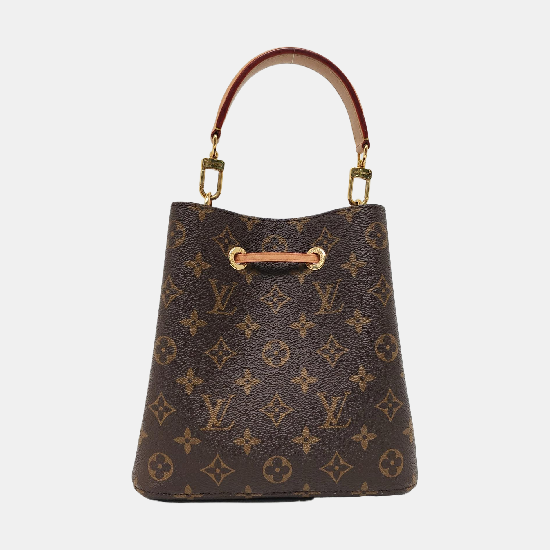 NÉONOÉ BB Monogram Coated Canvas Brown