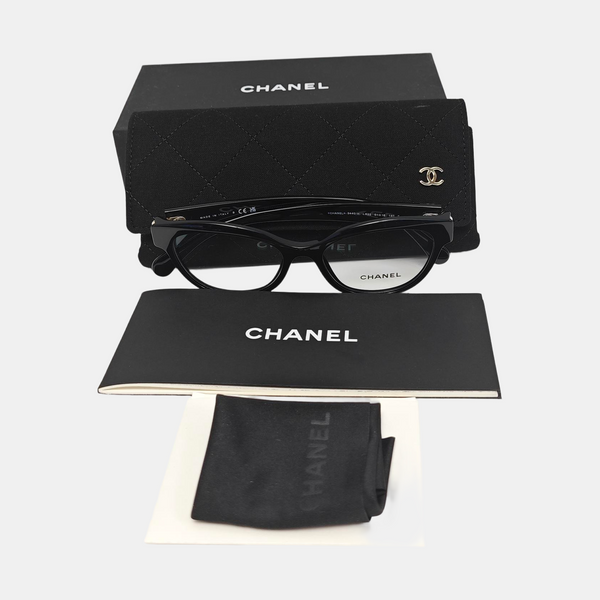 Synthetic Eyeglasses Black