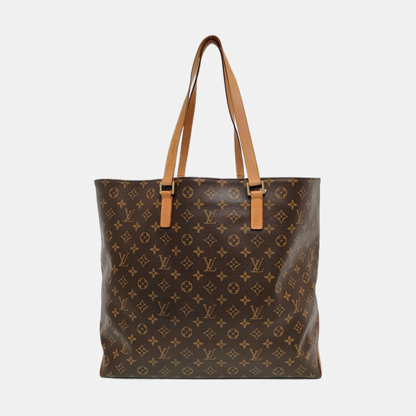 CABAS MEZZO Monogram Coated Canvas Brown