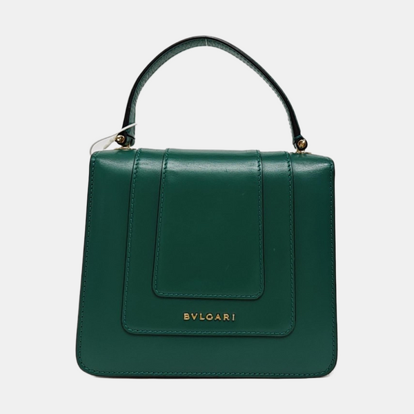 SERPENTI FOREVER Small Calfskin Green