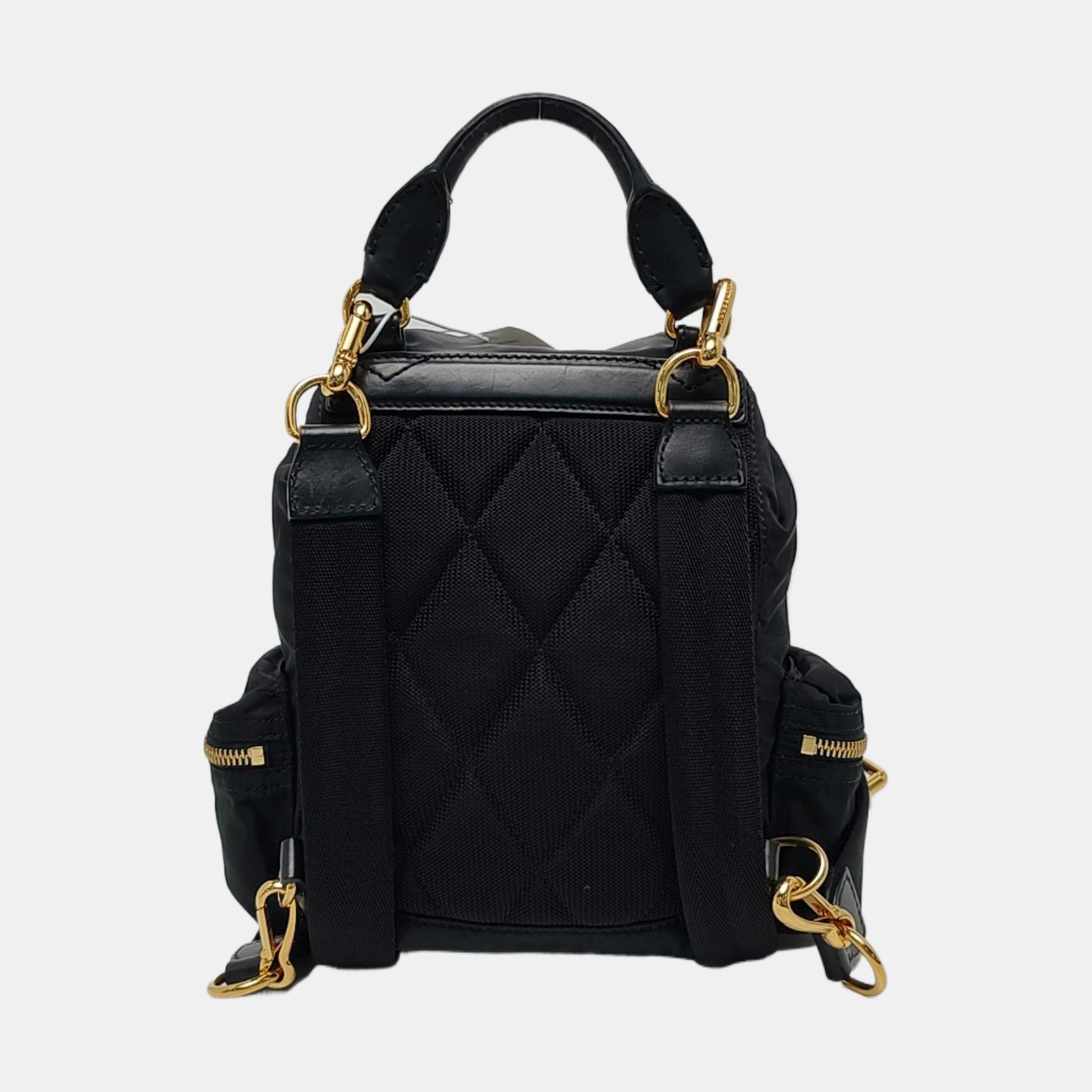 The Rucksack Nylon Black