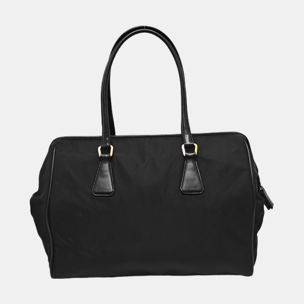 Nylon Tote Bag Black