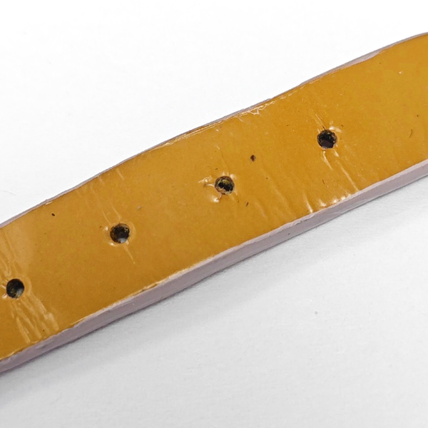 Leather Yellow Bracelet