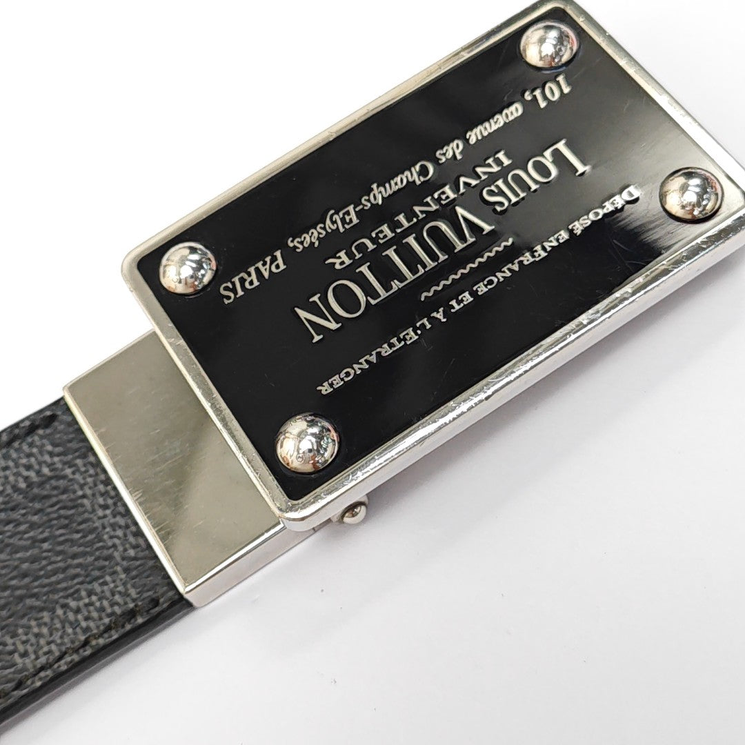 Coated Canvas Belt Black