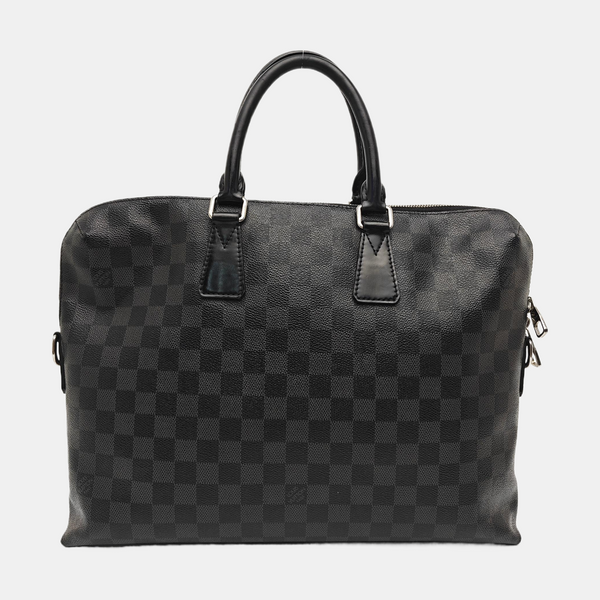 PORTE-DOCUMENTS Damier Graphite Coated Canvas Gray