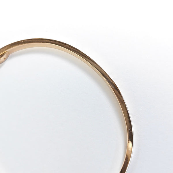 LOVE 18k Rose Gold Bangle