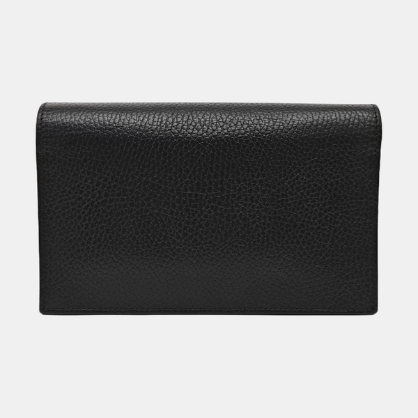 Interlocking G Small Calfskin Black