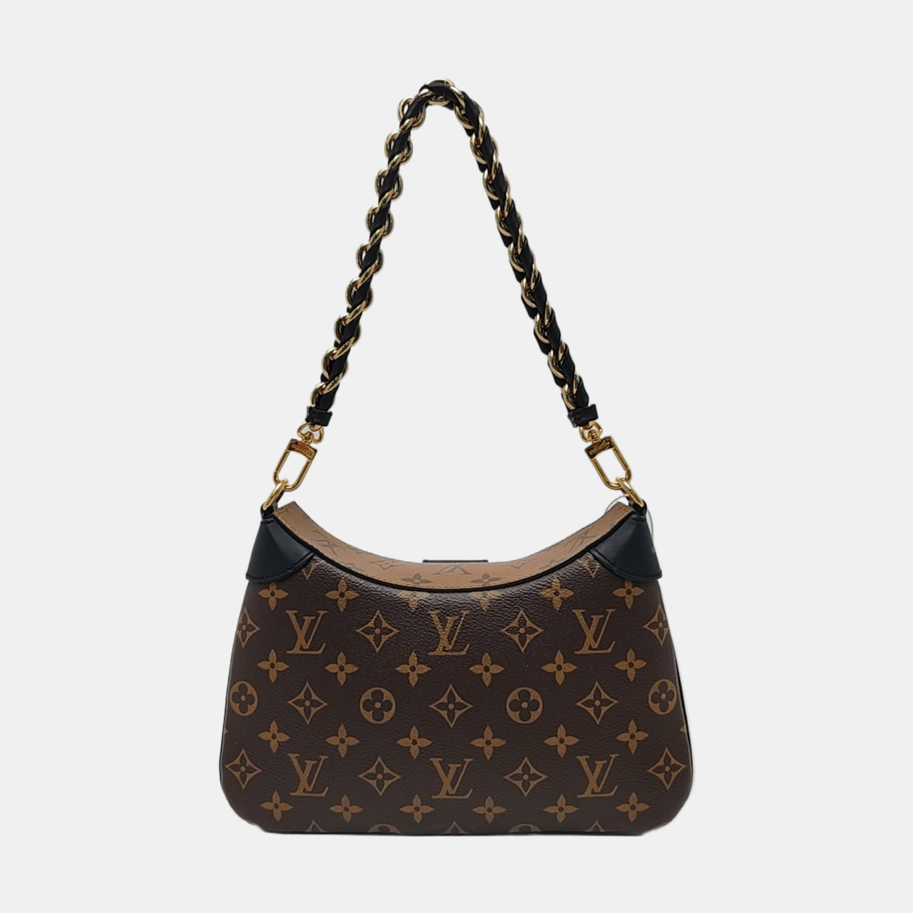 TWINNY Monogram Coated Canvas Brown