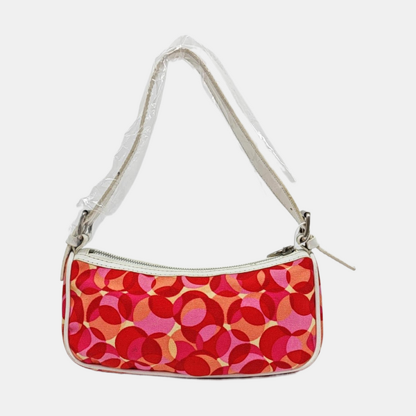 Canvas Top Handle Bag Multicolor