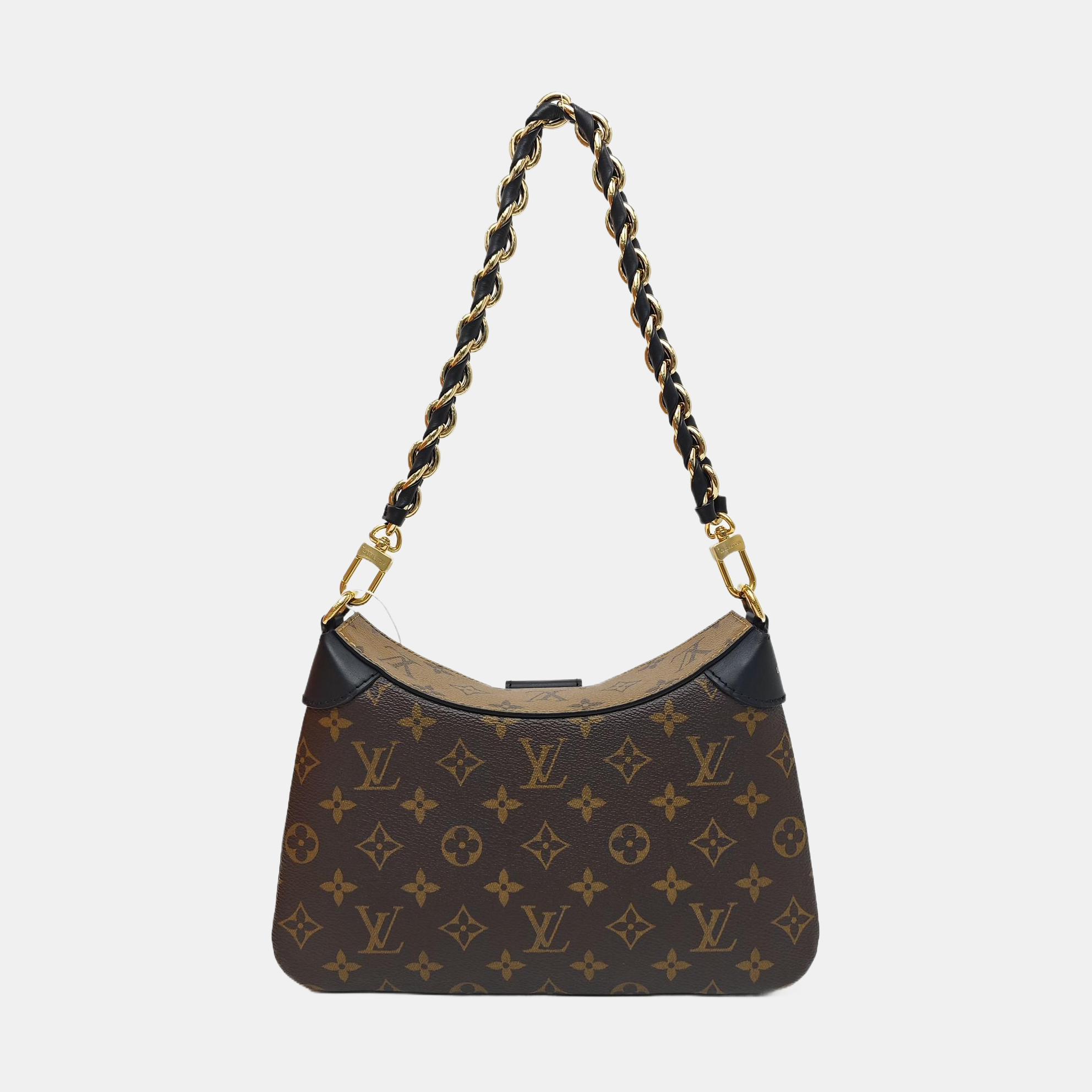 TWINNY Monogram Coated Canvas Brown