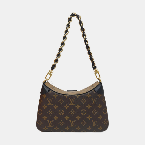 TWINNY Monogram Coated Canvas Brown