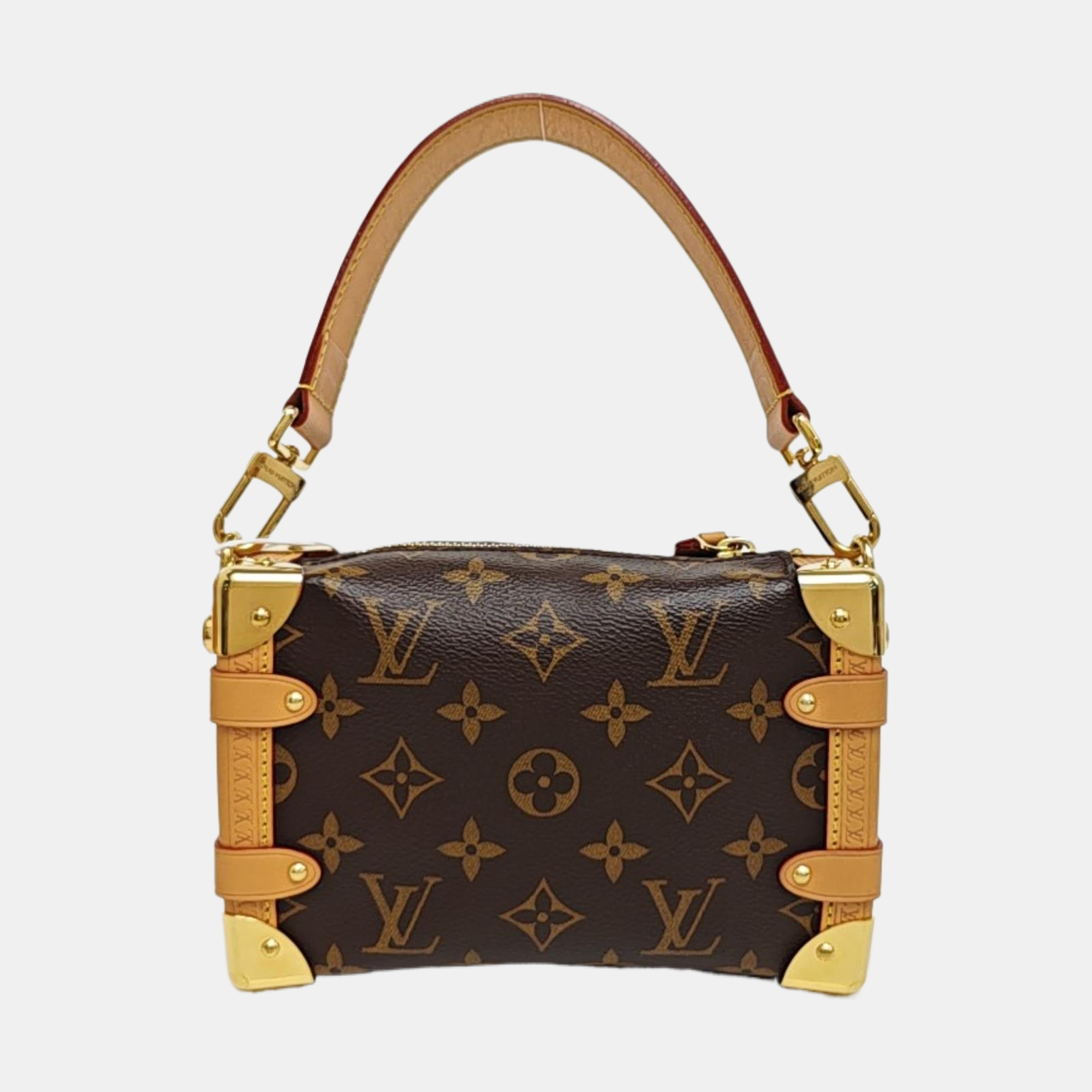 SIDE TRUNK PM Monogram Coated Canvas Brown