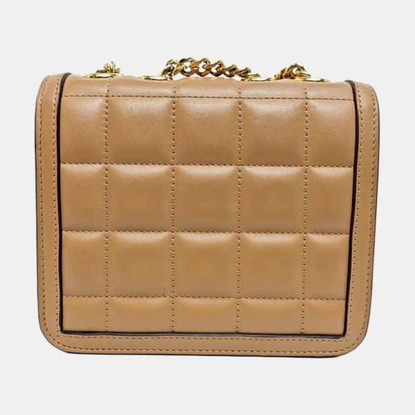Interlocking G Mini Quilted Calfskin Brown