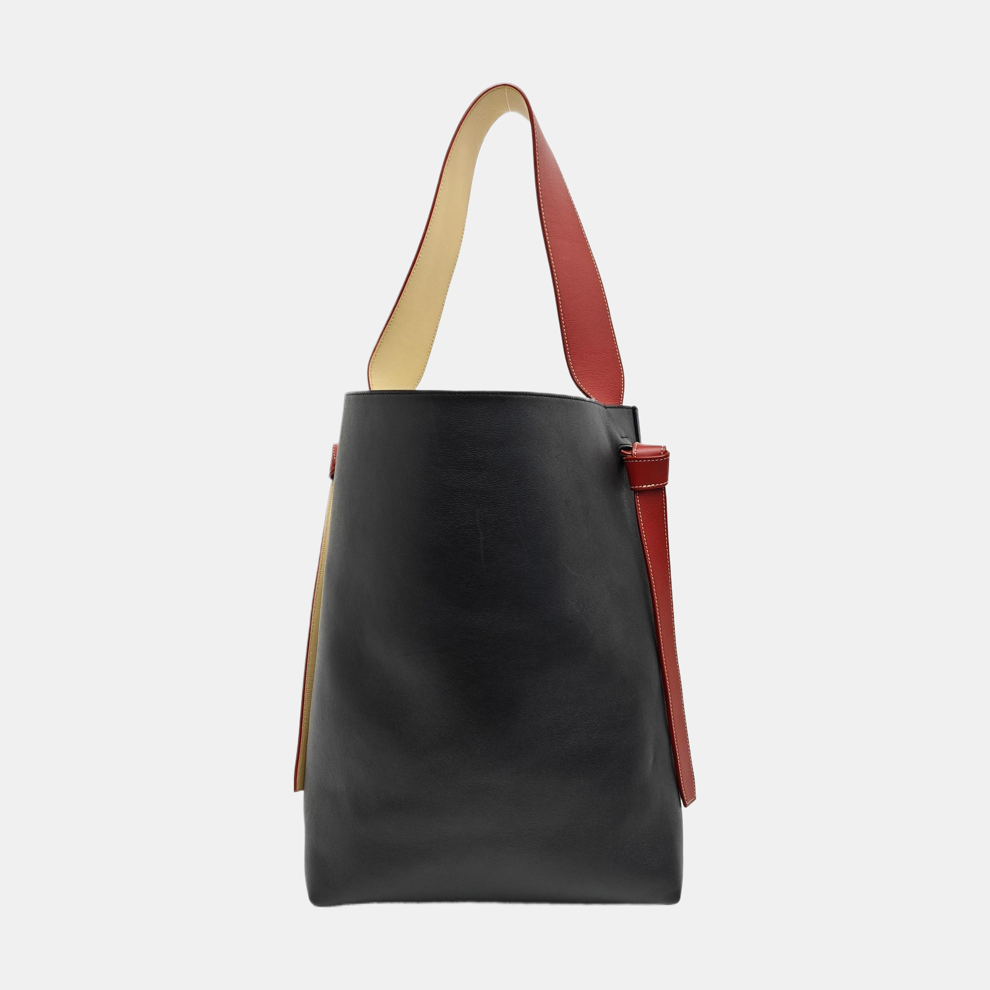 TWISTED CABAS Small Calfskin Blue