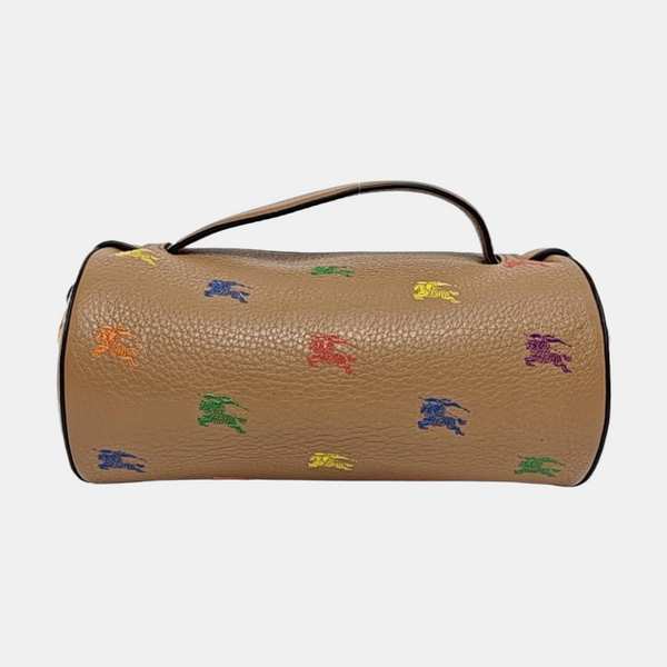 Calfskin Shoulder Bag Brown