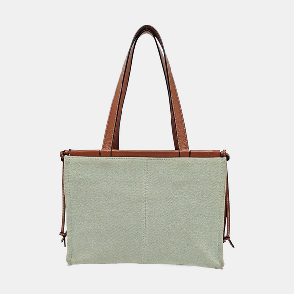 Cushion Small Canvas Green