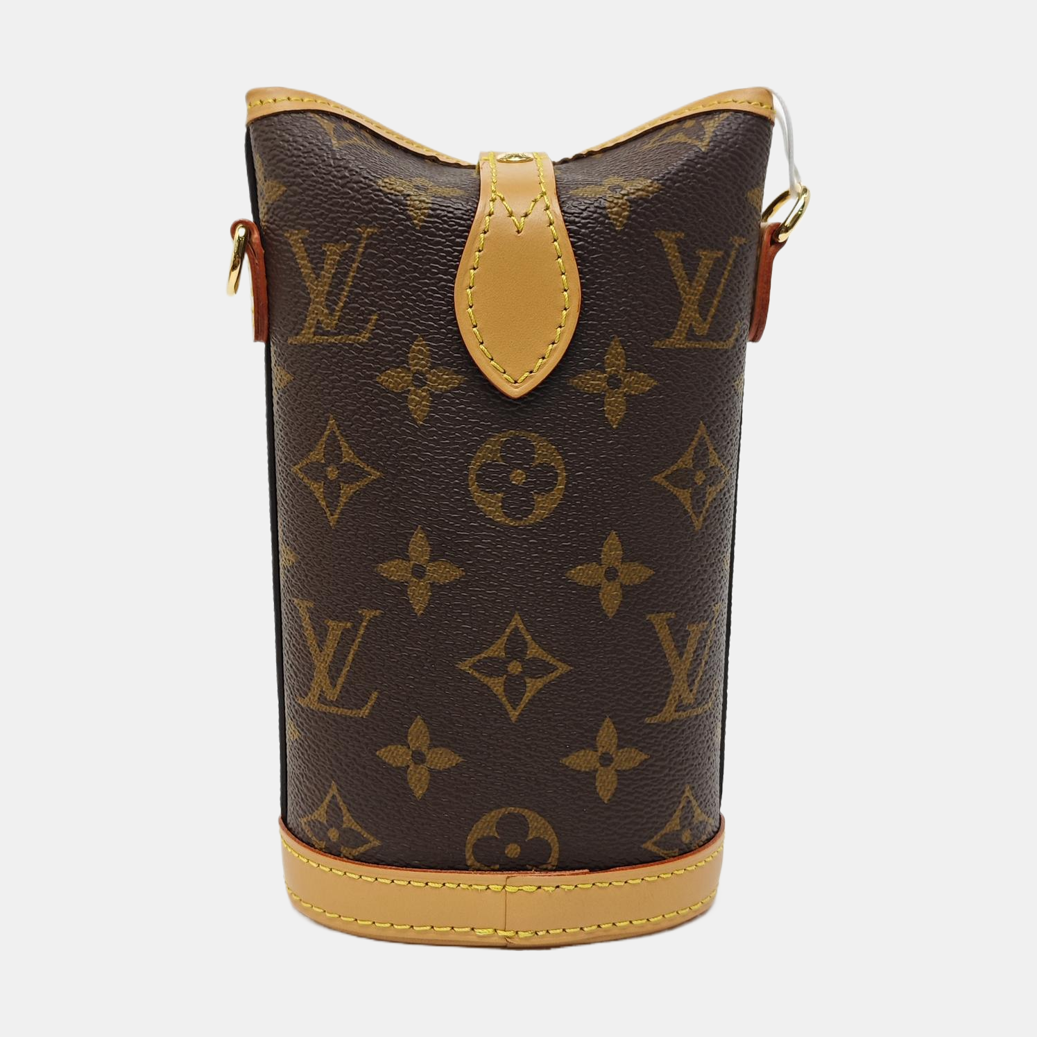 FOLD ME Monogram Coated Canvas Brown