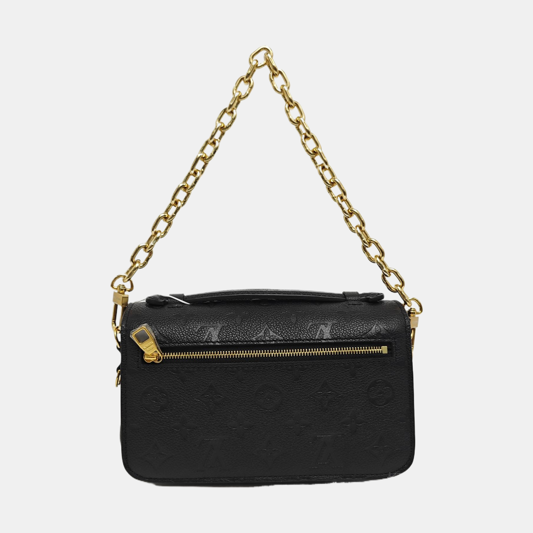 MÉTIS EAST WEST Monogram Calfskin Black