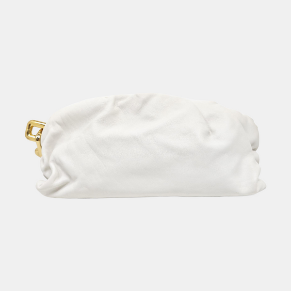 The Pouch Mini Calfskin White