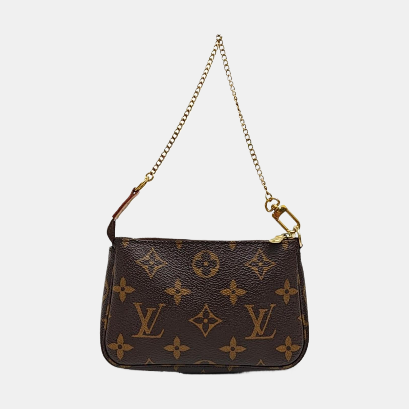 ACCESSOIRES Mini Monogram Coated Canvas Brown