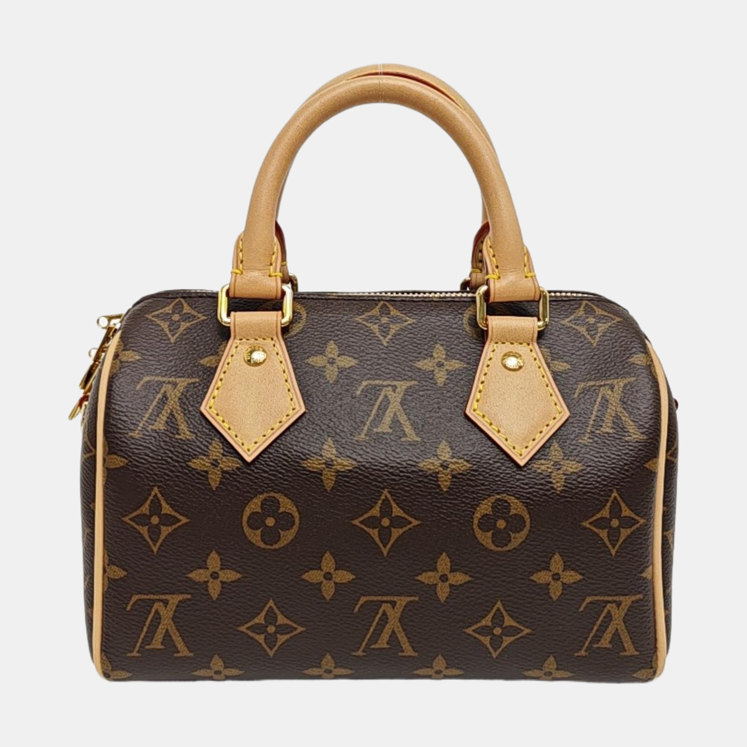 SPEEDY 20 Monogram Coated Canvas Brown