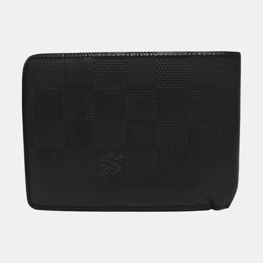 Damier Graphite Calfskin Wallet Black