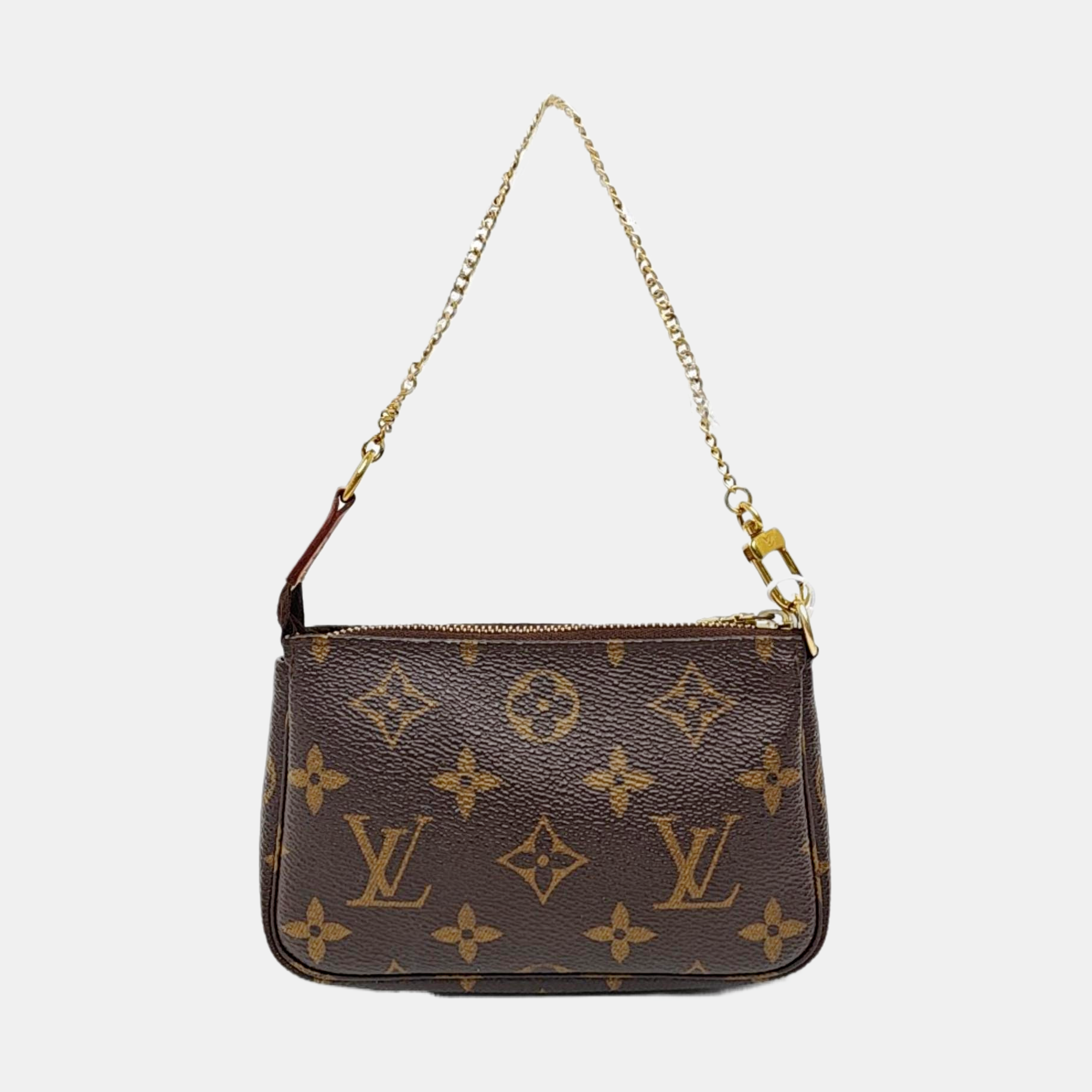 ACCESSOIRES Mini Monogram Coated Canvas Brown