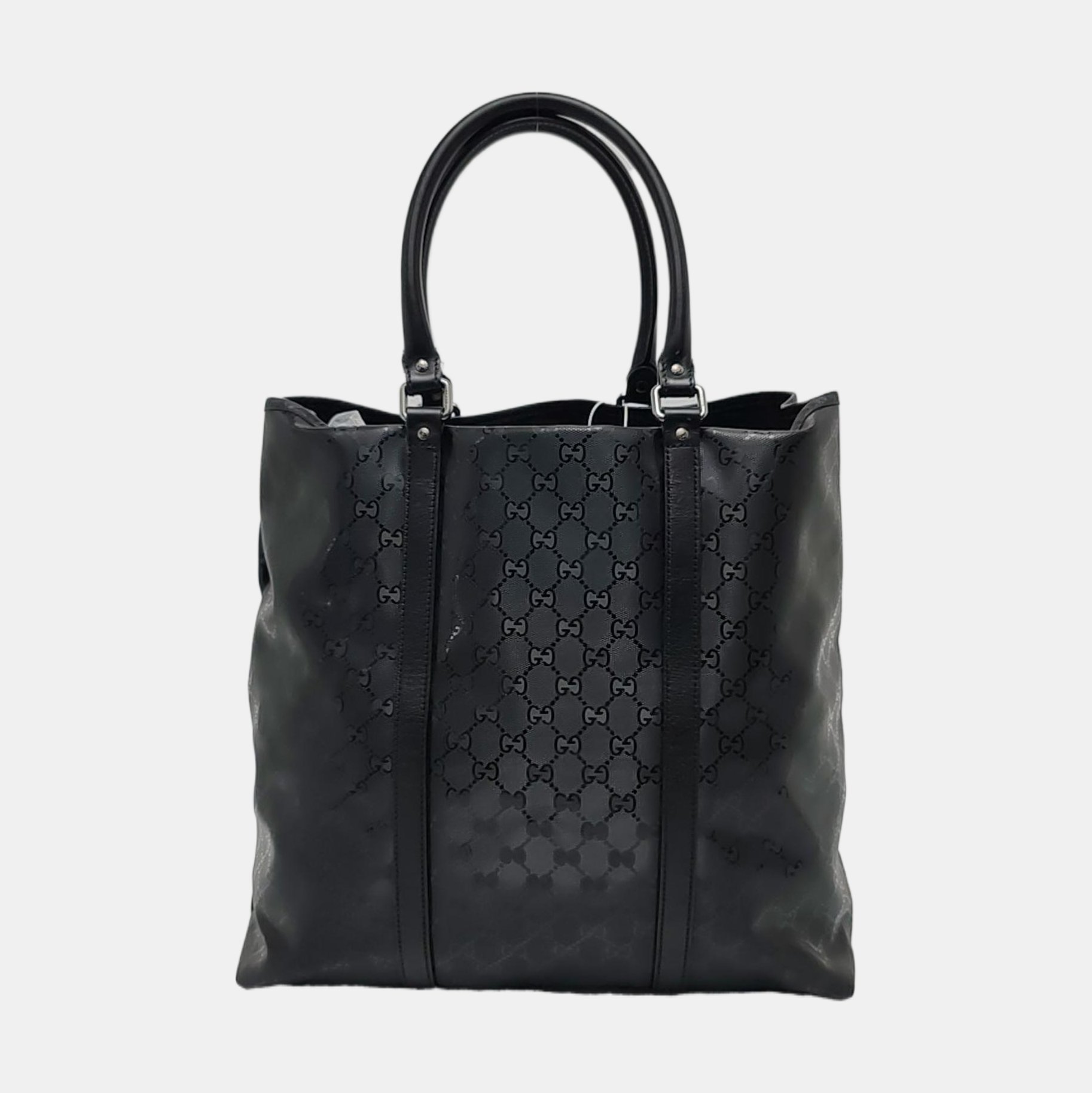 Monogram Coated Canvas Black