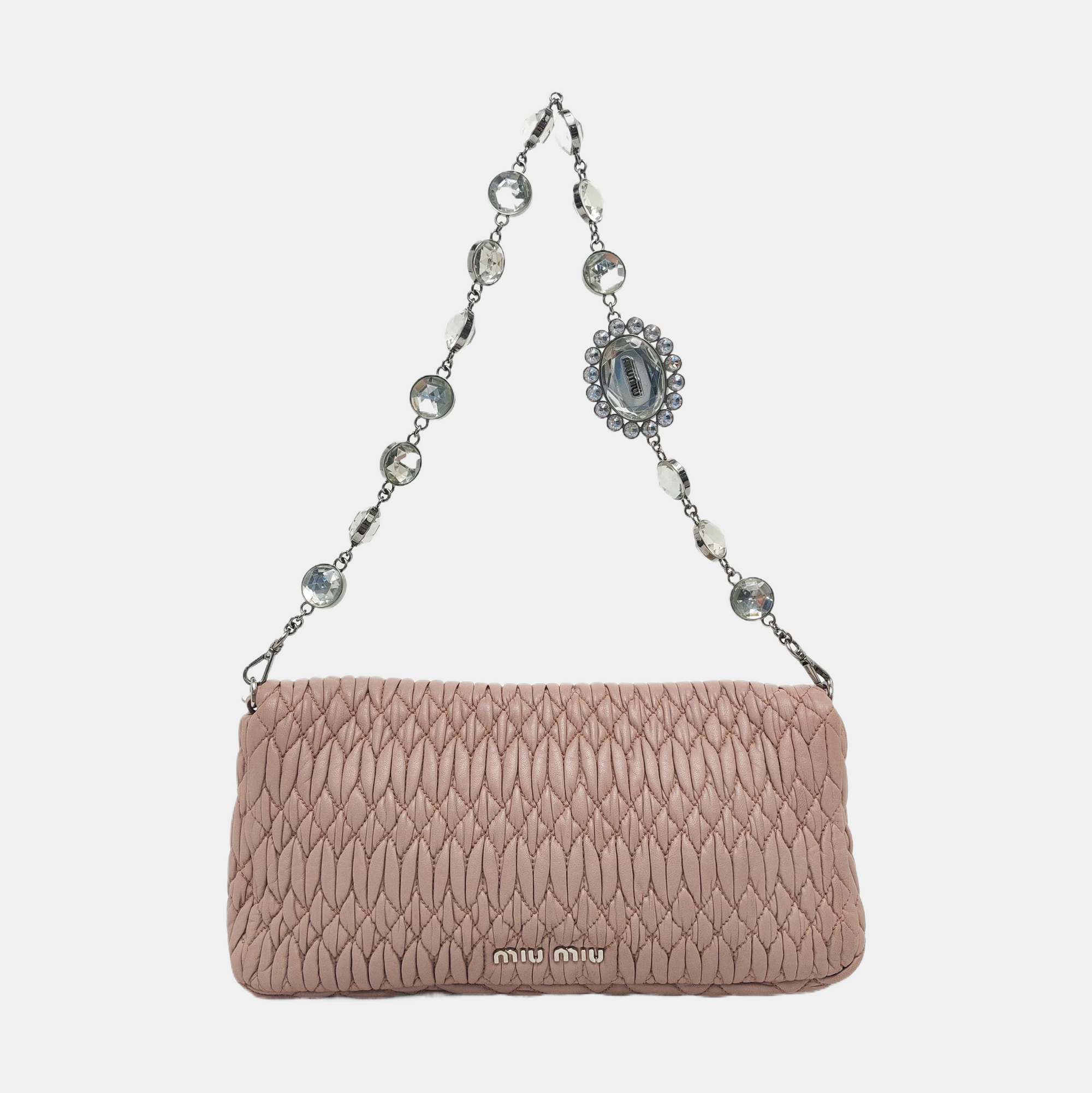 Crystal Lambskin Pink
