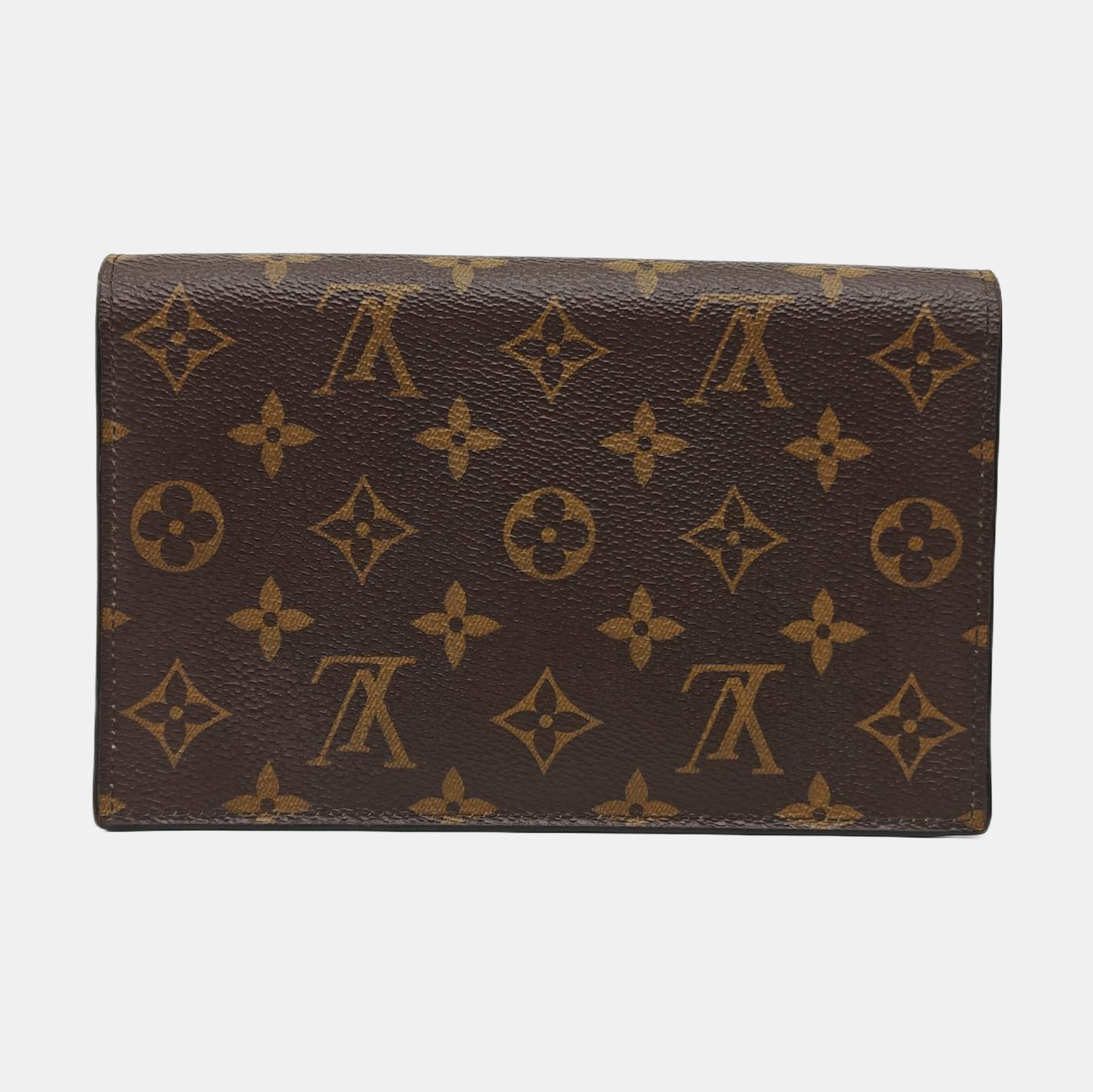 FLORE Monogram Coated Canvas Brown