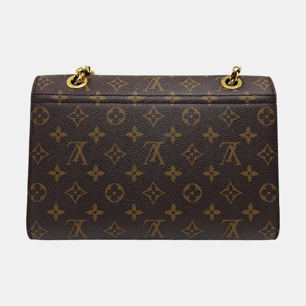 VICTOIRE Monogram Coated Canvas Brown