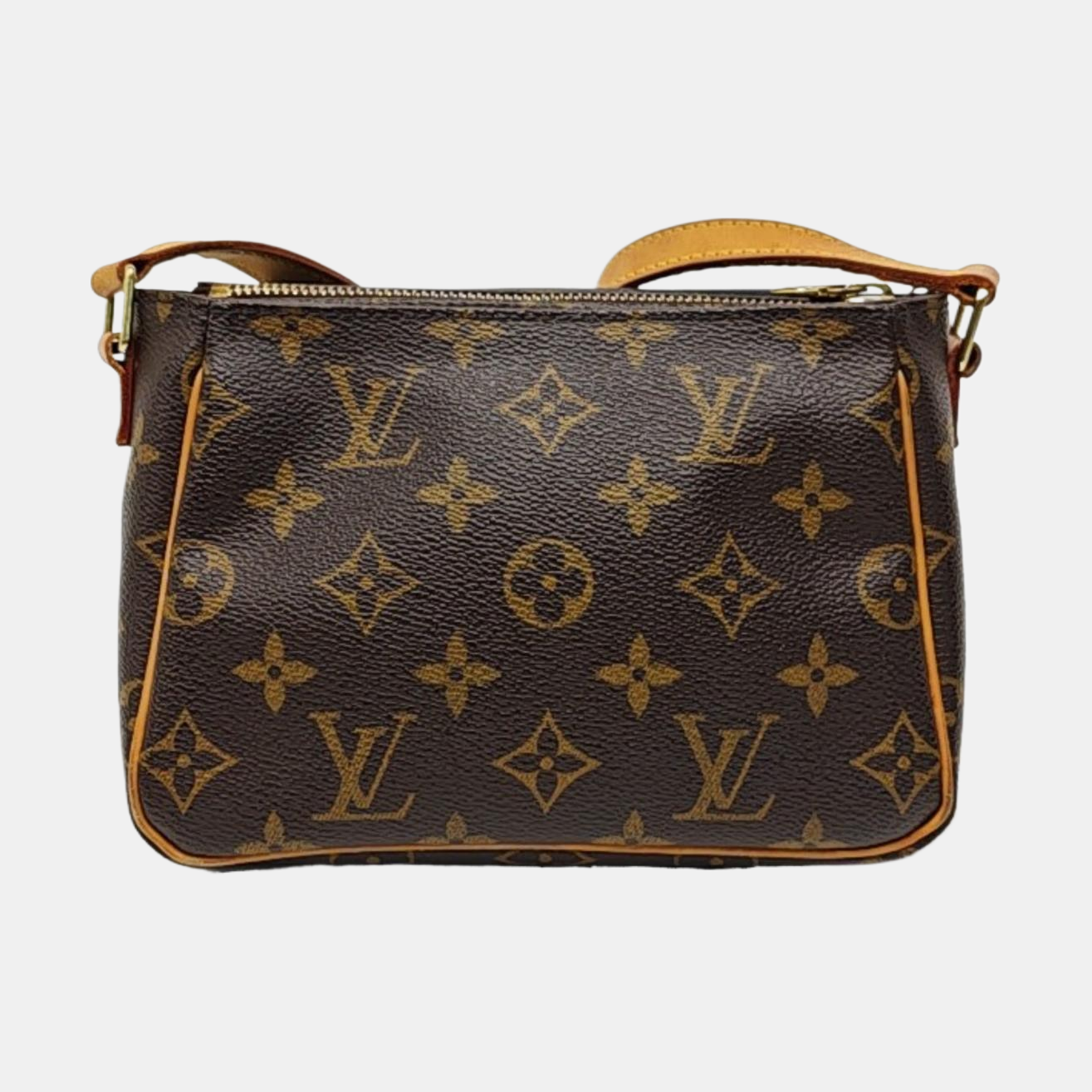 VIVA CITE PM Monogram Coated Canvas Brown