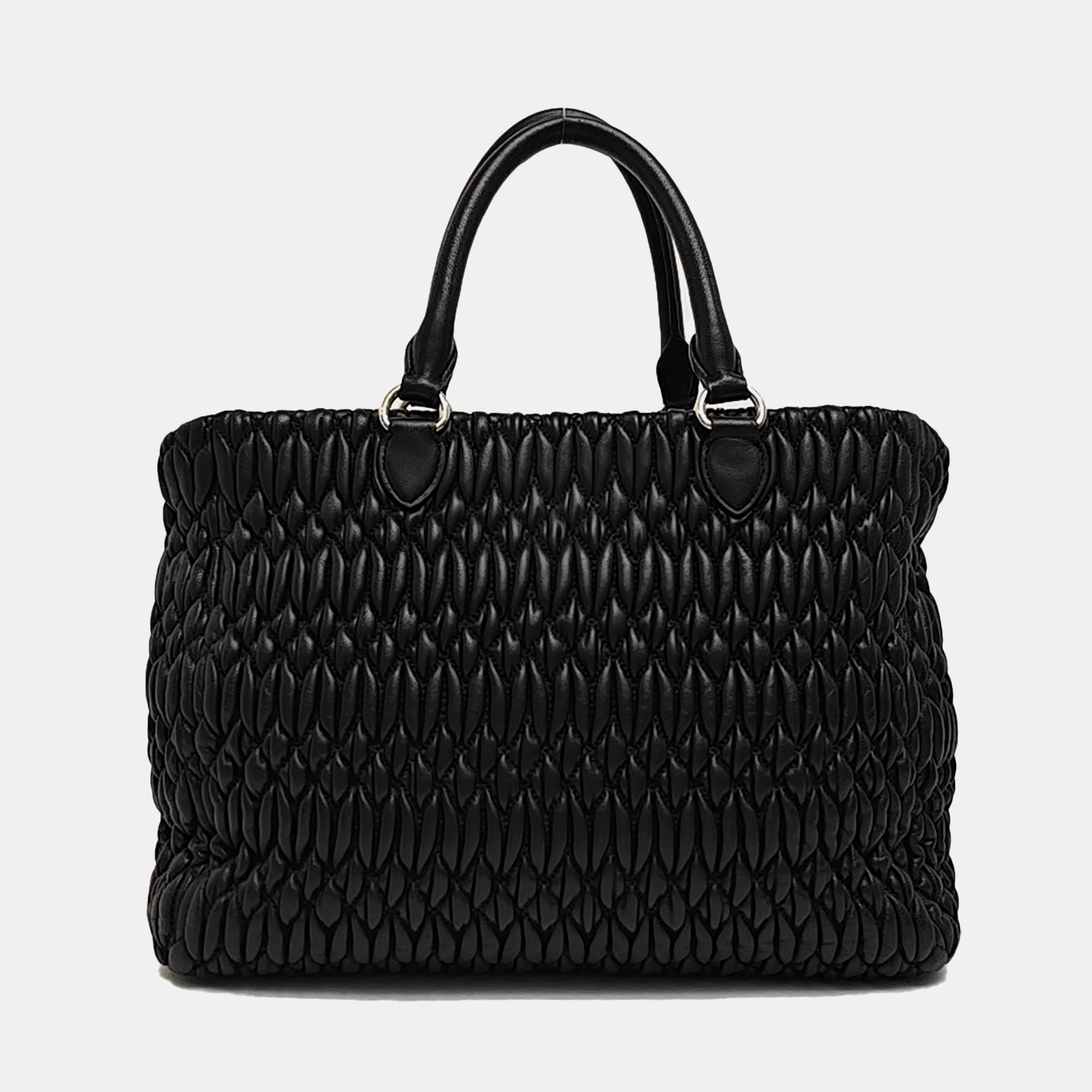 Lambskin Shoulder Bag Black