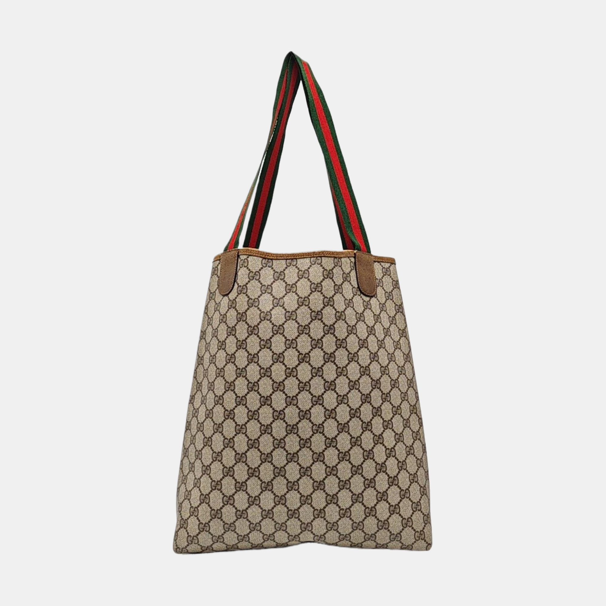 GG Supreme Monogram Coated Canvas Black