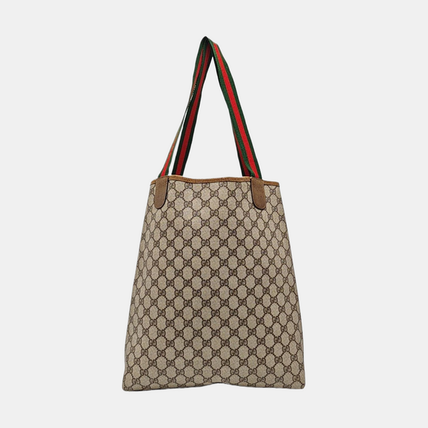 GG Supreme Monogram Coated Canvas Black