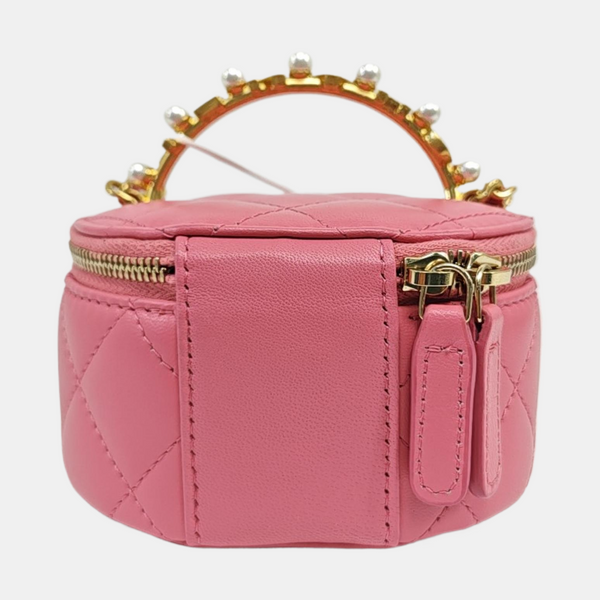 Quilted Lambskin Pink