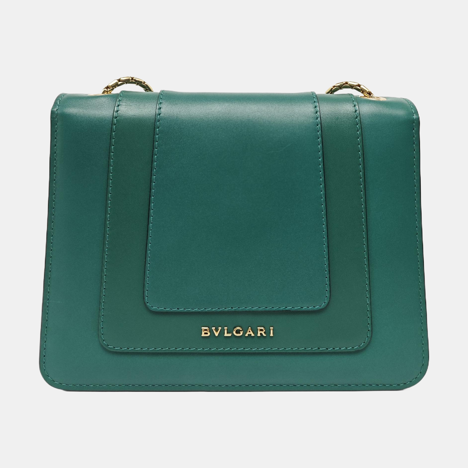 SERPENTI FOREVER Small Calfskin Green
