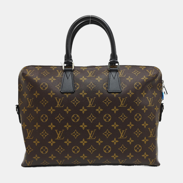 PORTE-DOCUMENTS Monogram Coated Canvas Brown