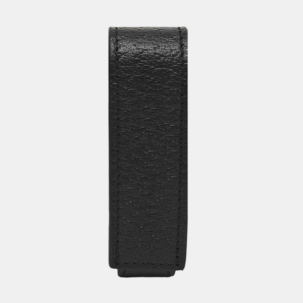 Calfskin Top Handle Bag Black