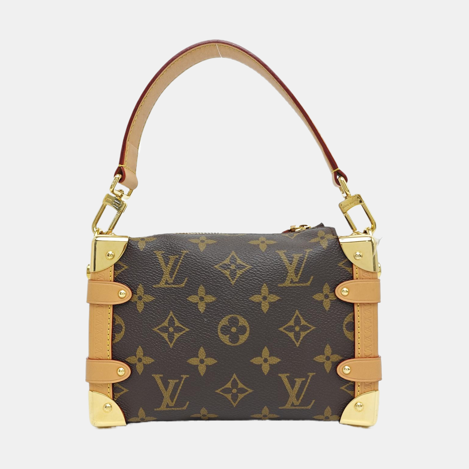 SIDE TRUNK PM Monogram Coated Canvas Brown