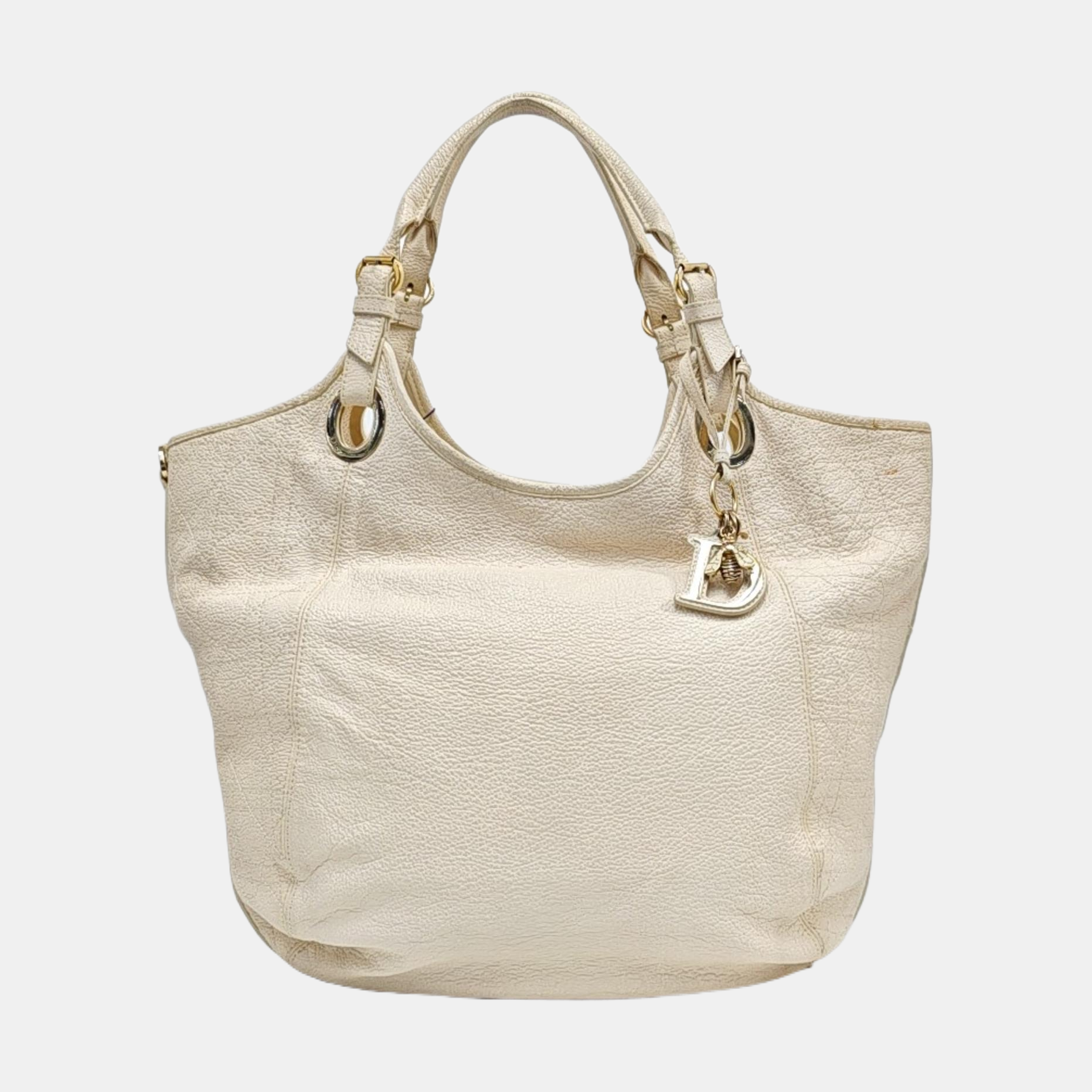 Cannage Calfskin White