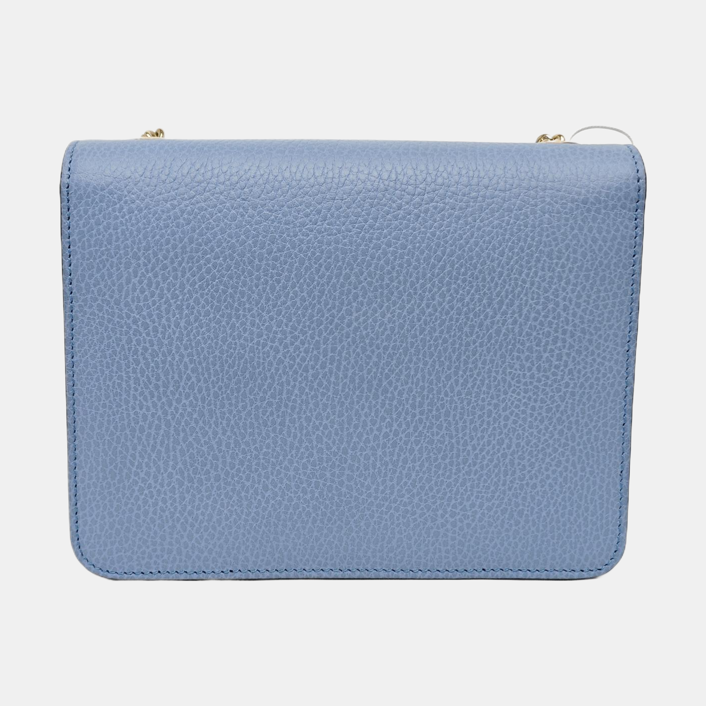 Interlocking G Small Calfskin Blue