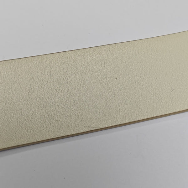 Leather Belt White