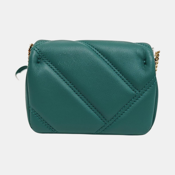 SERPENTI CABOCHON Quilted Calfskin Green